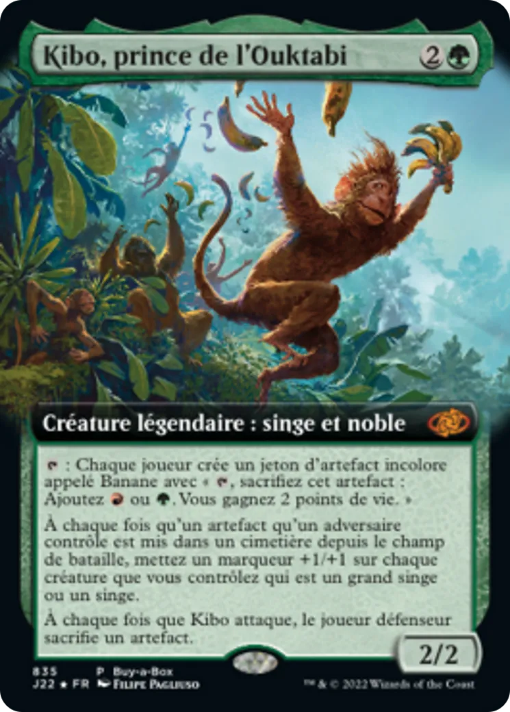 Kibo, prince de l'Ouktabi — Jumpstart 2022 — Magic: The Gathering