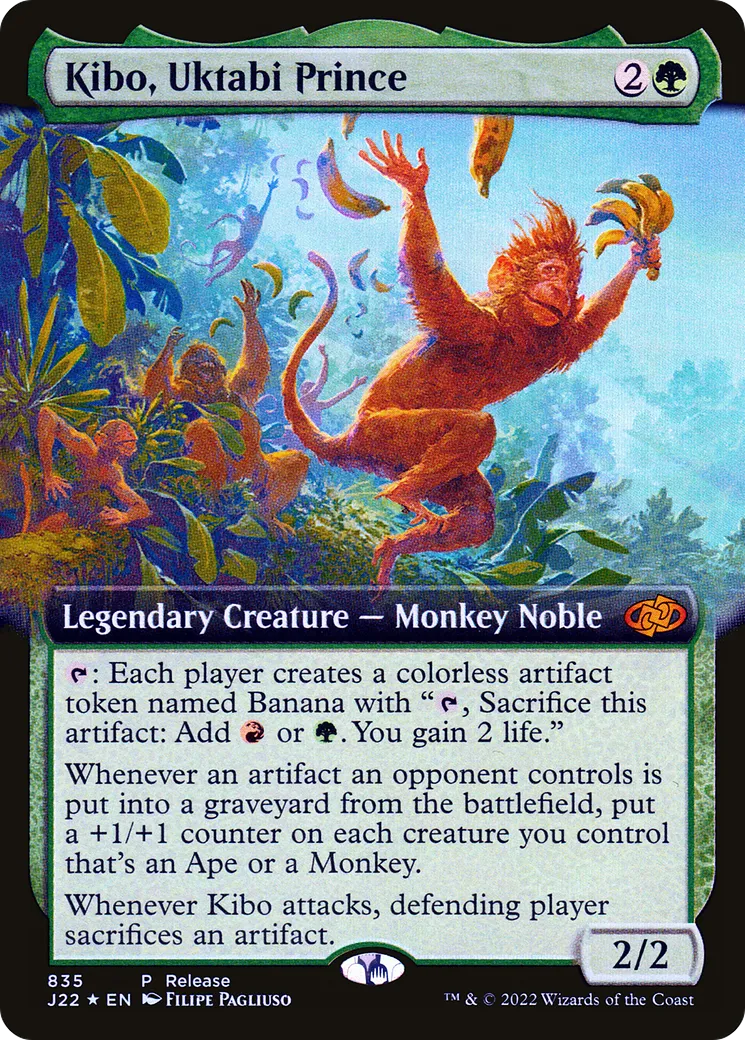 Kibo, Uktabi Prince — Jumpstart 2022 — Magic: The Gathering