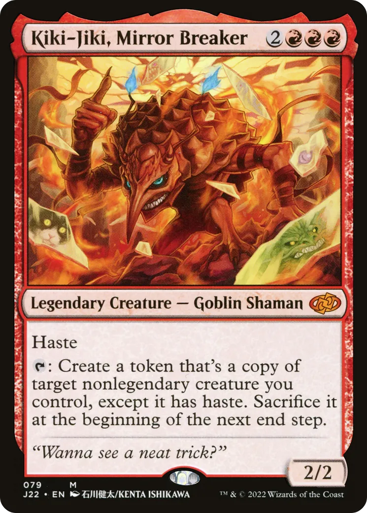 Kiki-Jiki, Mirror Breaker — Jumpstart 2022 — Magic: The Gathering
