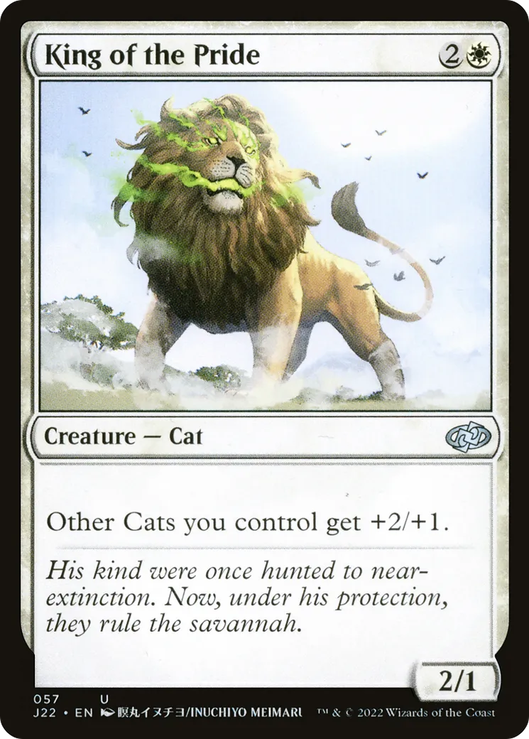 King of the Pride — Jumpstart 2022 — Magic: The Gathering