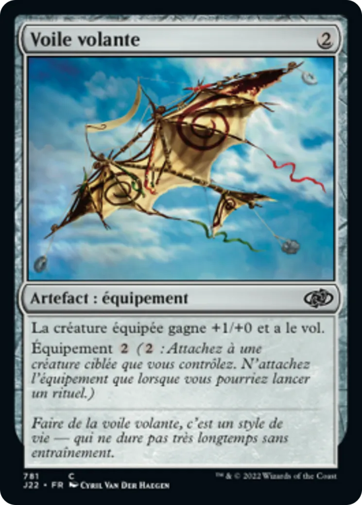 Voile volante — Jumpstart 2022 — Magic: The Gathering