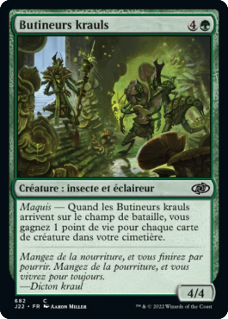 Butineurs krauls — Jumpstart 2022 — Magic: The Gathering
