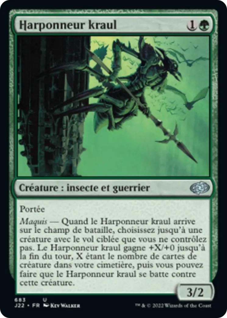 Harponneur kraul — Jumpstart 2022 — Magic: The Gathering