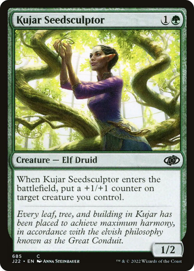Kujar Seedsculptor — Jumpstart 2022 — Magic: The Gathering