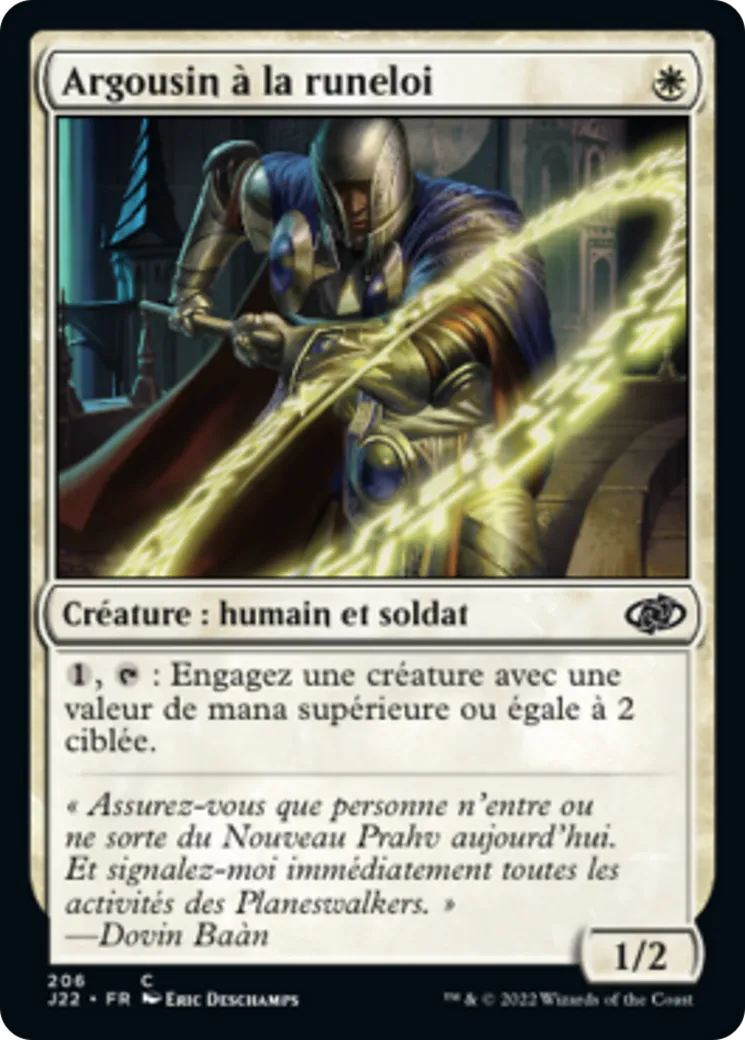 Argousin à la runeloi — Jumpstart 2022 — Magic: The Gathering