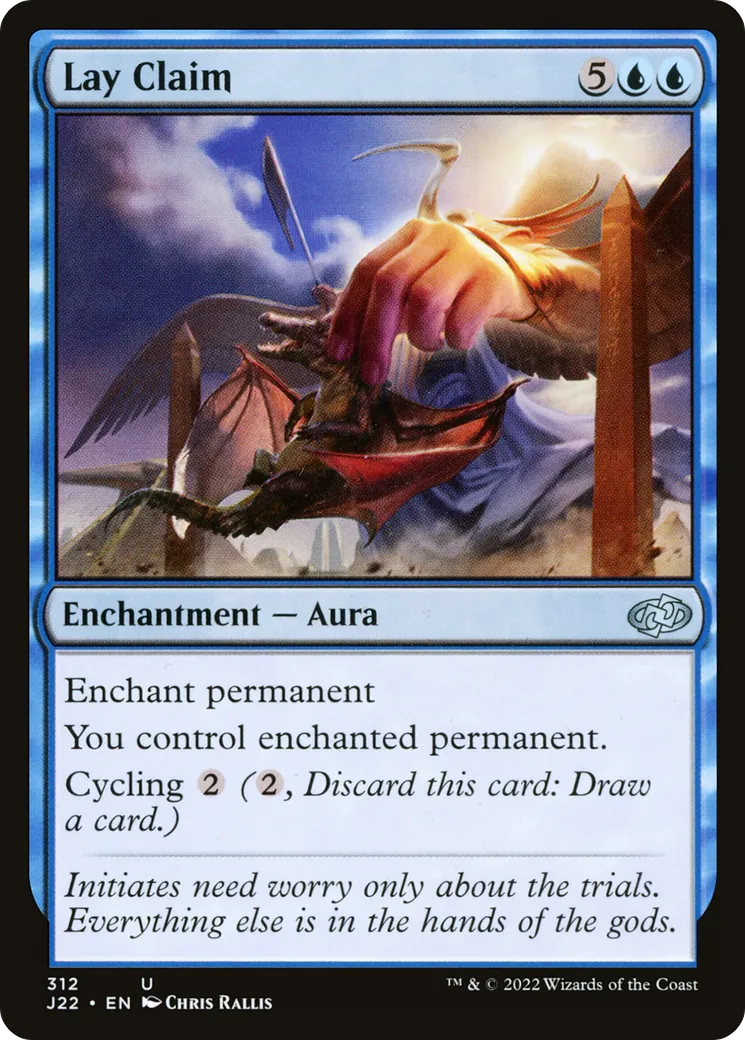 Lay Claim — Jumpstart 2022 — Magic: The Gathering