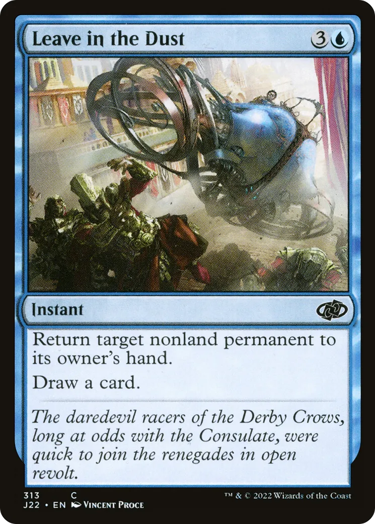 Leave in the Dust — Jumpstart 2022 — Magic: The Gathering