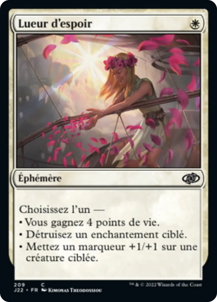 Lueur d'espoir — Jumpstart 2022 — Magic: The Gathering