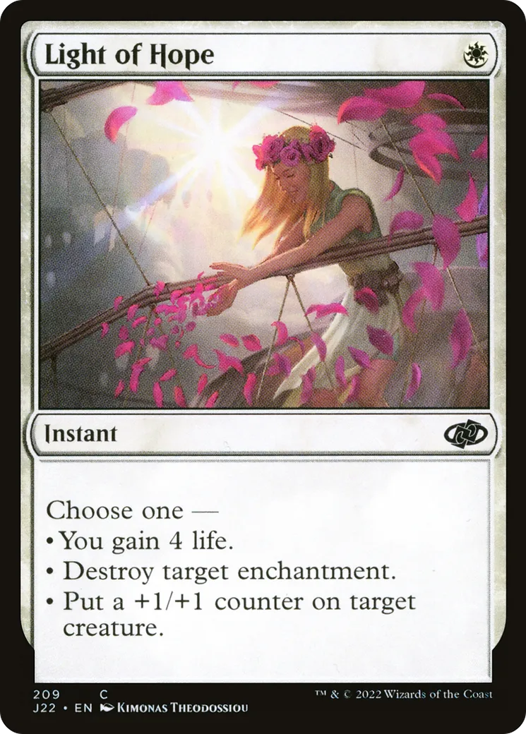 Light of Hope — Jumpstart 2022 — Magic: The Gathering