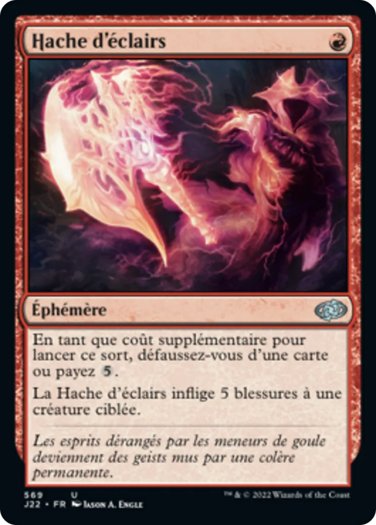 Hache d'éclairs — Jumpstart 2022 — Magic: The Gathering