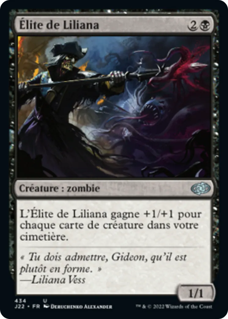 Élite de Liliana — Jumpstart 2022 — Magic: The Gathering