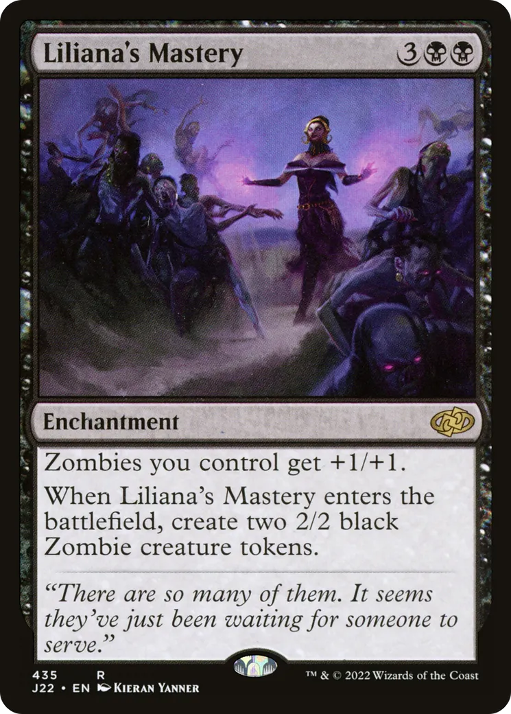 Liliana's Mastery — Jumpstart 2022 — Magic: The Gathering