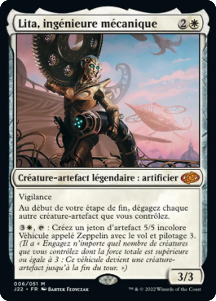 Lita, ingénieure mécanique from Jumpstart 2022 - Magic: The Gathering