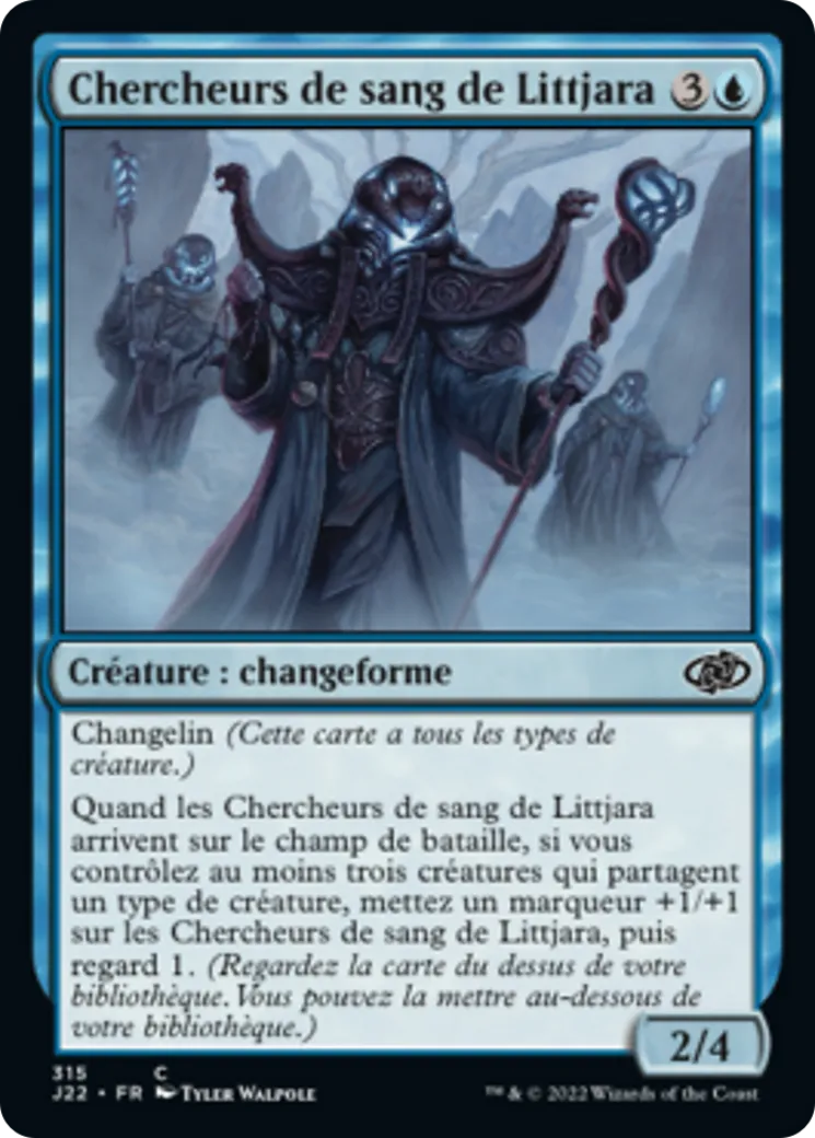 Chercheurs de sang de Littjara — Jumpstart 2022 — Magic: The Gathering