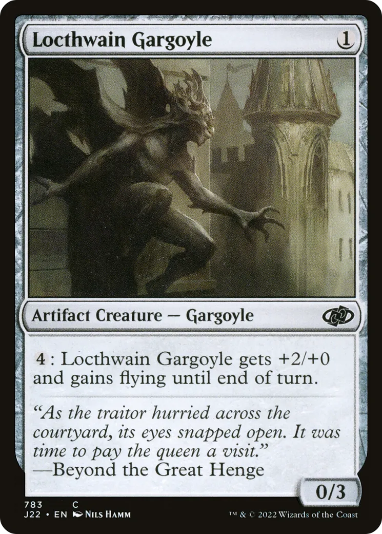 Locthwain Gargoyle — Jumpstart 2022 — Magic: The Gathering