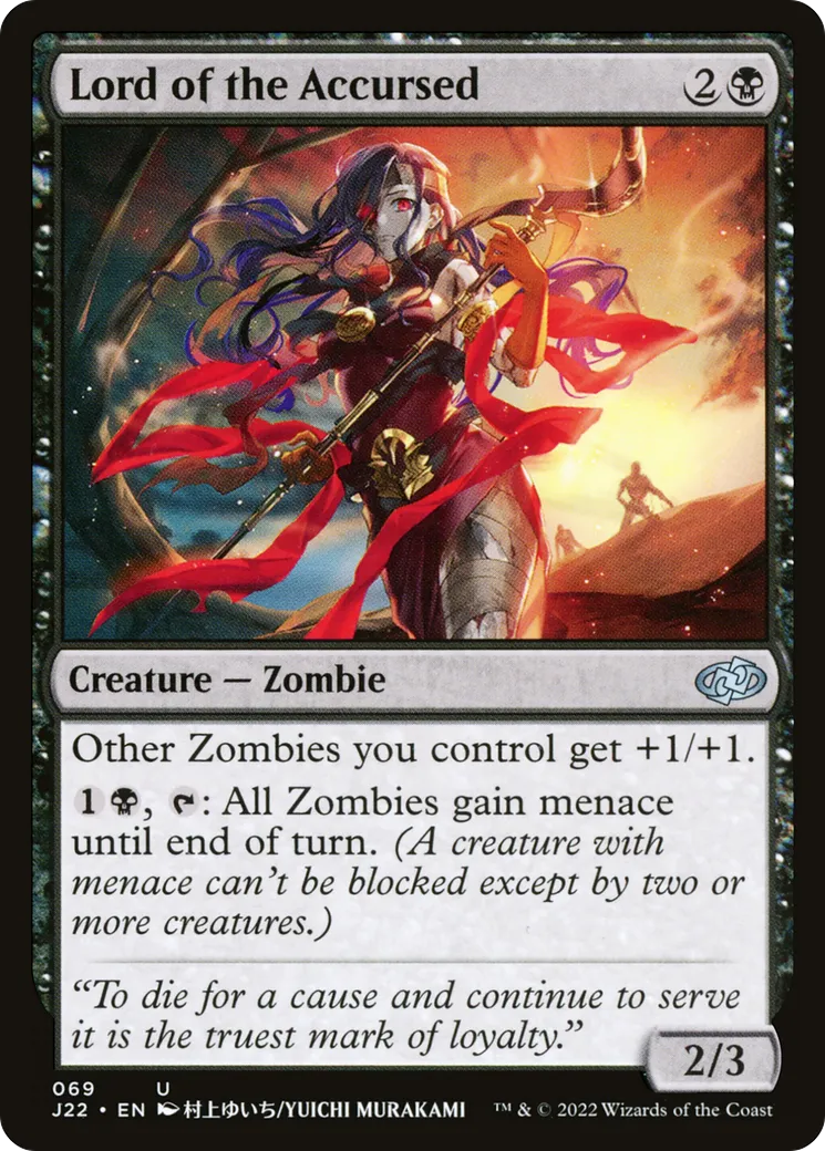Lord of the Accursed — Jumpstart 2022 — Magic: The Gathering