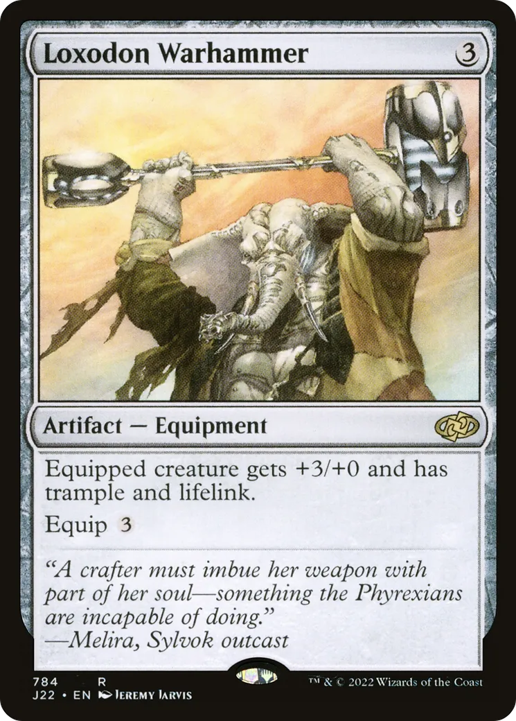 Loxodon Warhammer — Jumpstart 2022 — Magic: The Gathering