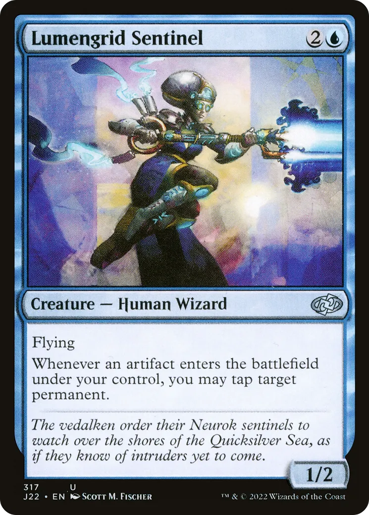 Lumengrid Sentinel — Jumpstart 2022 — Magic: The Gathering