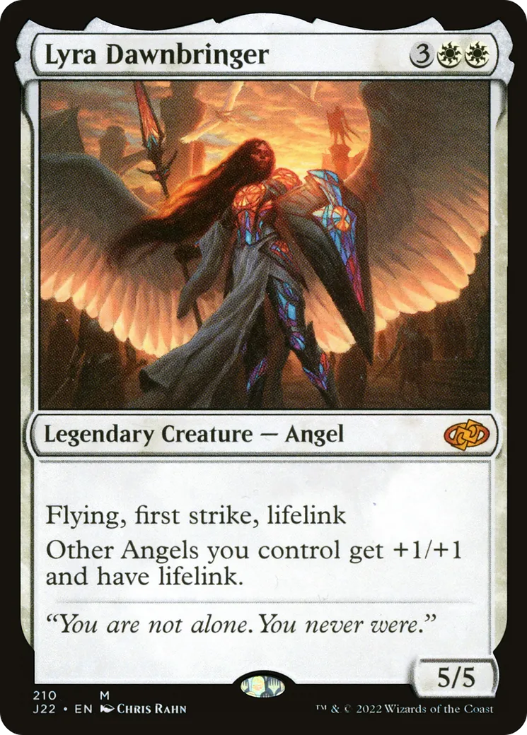 Lyra Dawnbringer — Jumpstart 2022 — Magic: The Gathering