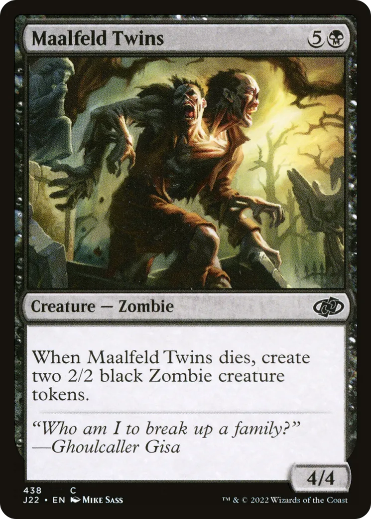 Maalfeld Twins — Jumpstart 2022 — Magic: The Gathering