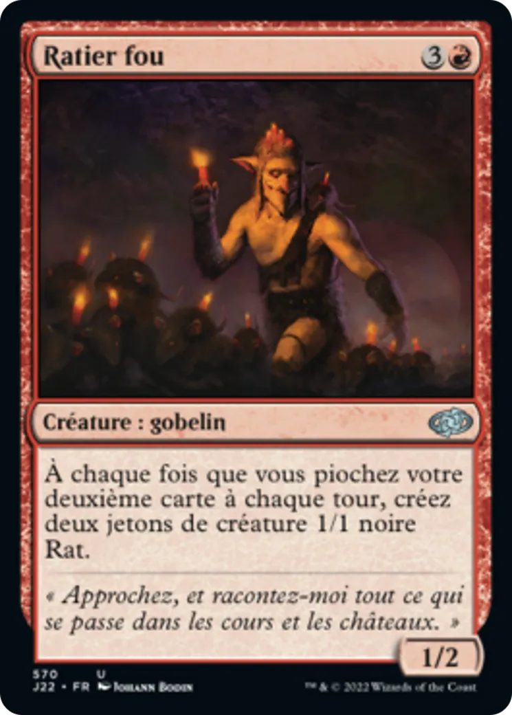 Ratier fou — Jumpstart 2022 — Magic: The Gathering