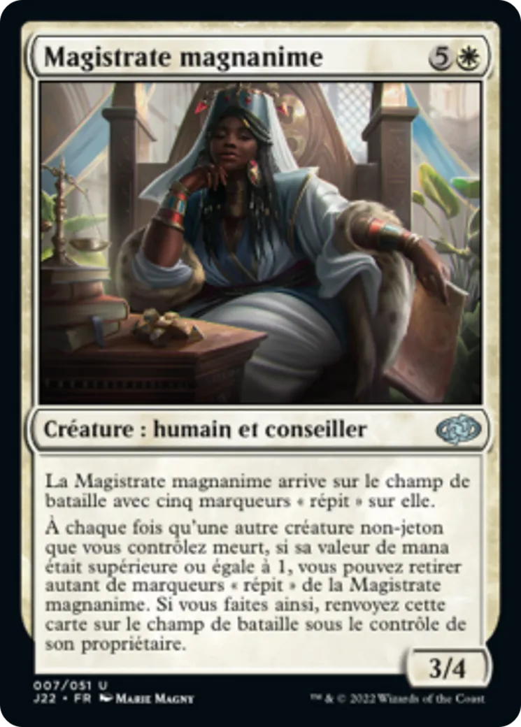 Magistrate magnanime — Jumpstart 2022 — Magic: The Gathering