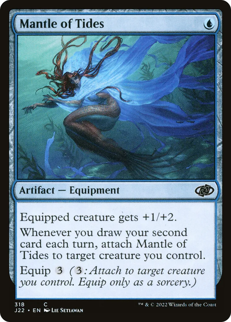 Mantle of Tides — Jumpstart 2022 — Magic: The Gathering