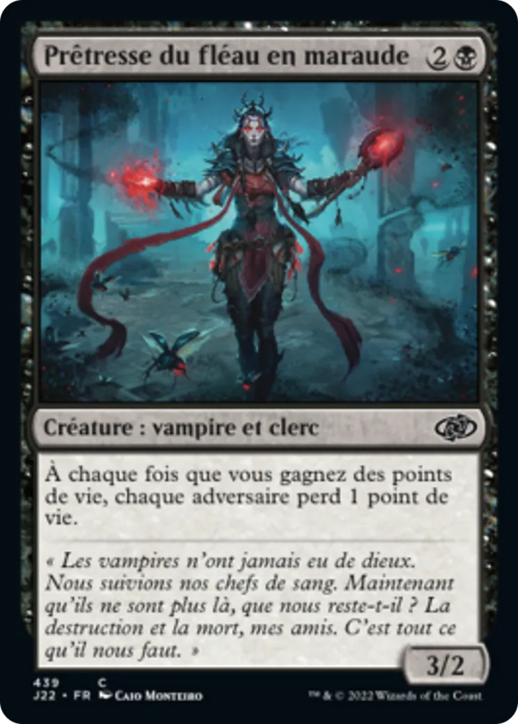 Prêtresse du fléau en maraude — Jumpstart 2022 — Magic: The Gathering
