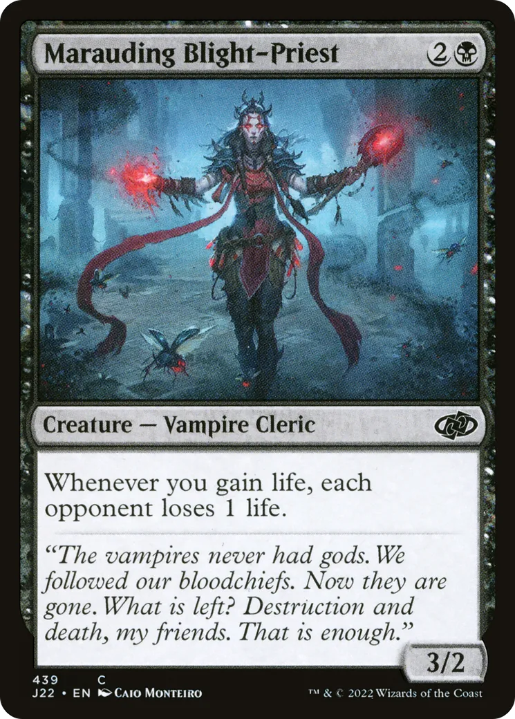 Prêtresse du fléau en maraude — Jumpstart 2022 — Magic: The Gathering