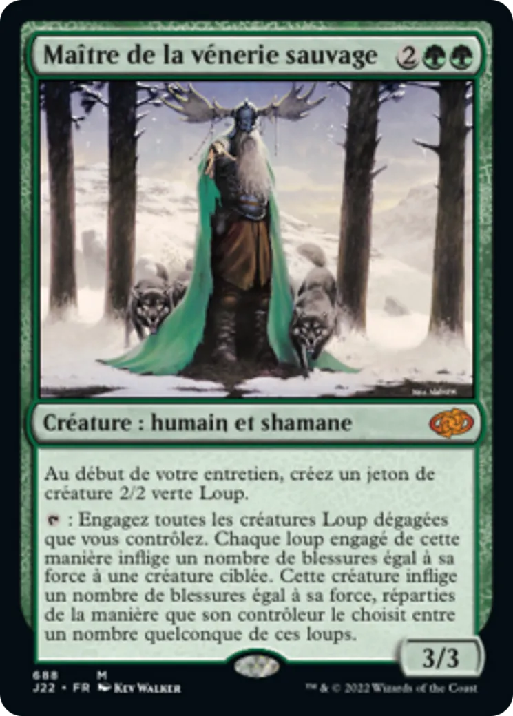 Maître de la vénerie sauvage — Jumpstart 2022 — Magic: The Gathering