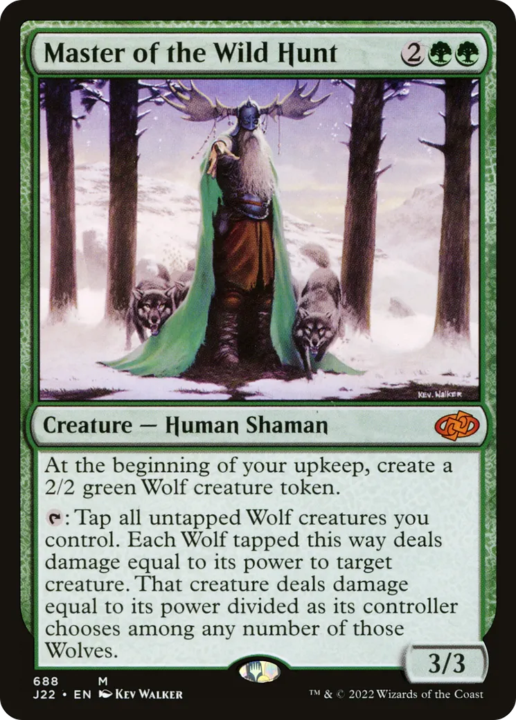 Master of the Wild Hunt — Jumpstart 2022 — Magic: The Gathering
