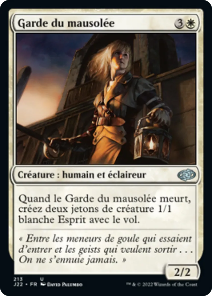 Garde du mausolée — Jumpstart 2022 — Magic: The Gathering