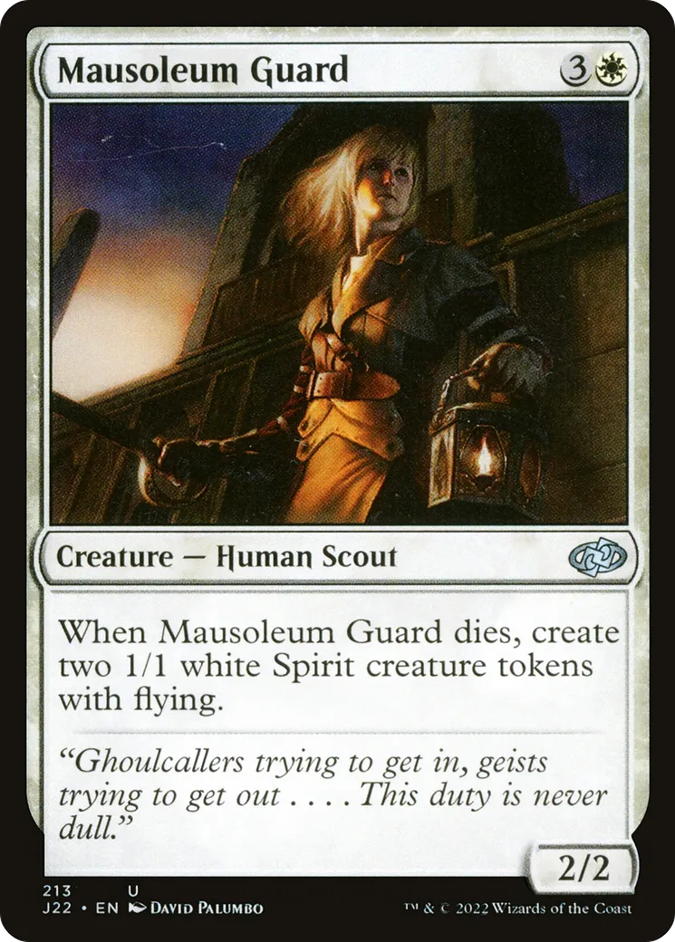 Mausoleum Guard — Jumpstart 2022 — Magic: The Gathering