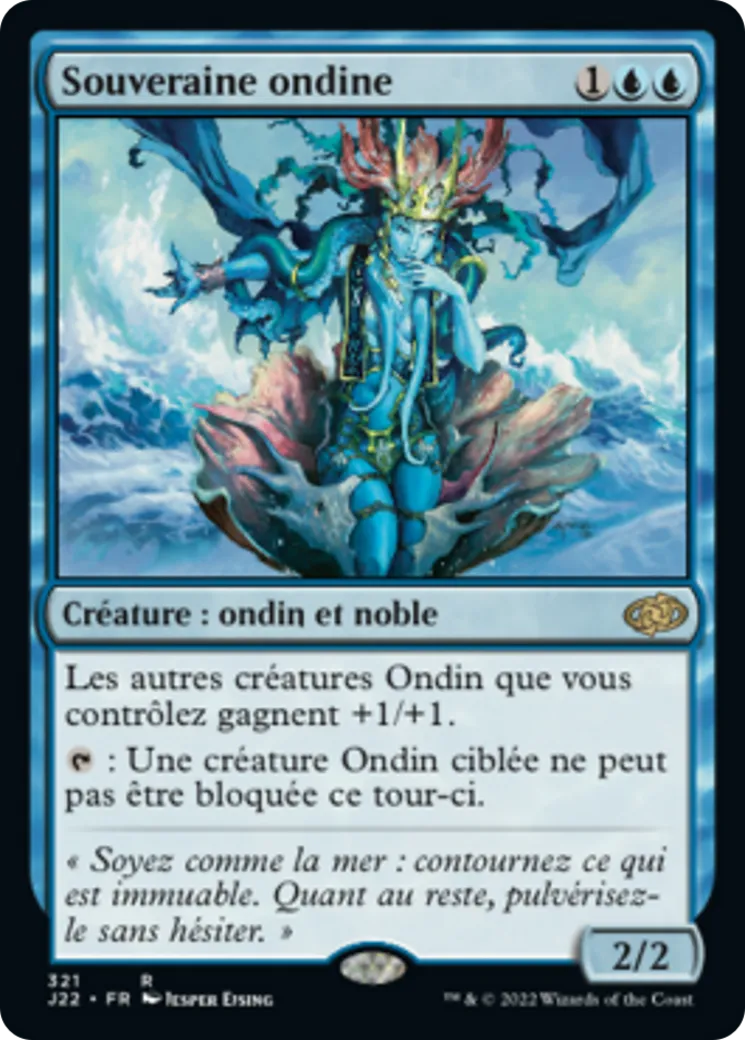 Souveraine ondine — Jumpstart 2022 — Magic: The Gathering