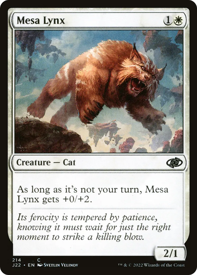 Mesa Lynx — Jumpstart 2022 — Magic: The Gathering