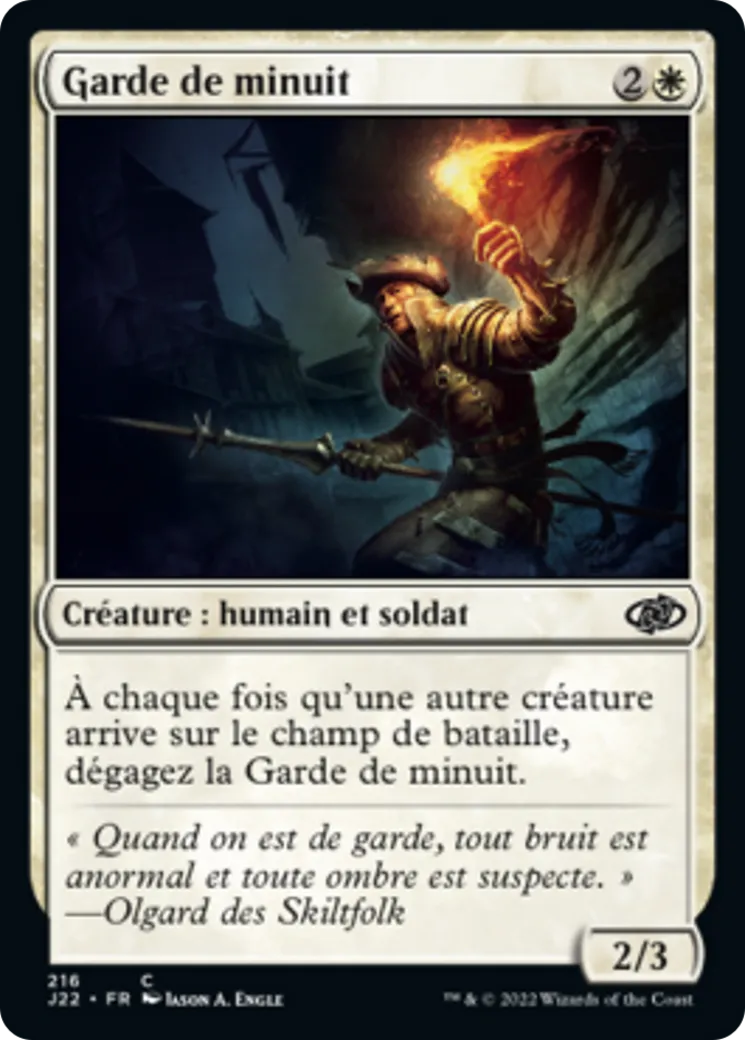 Garde de minuit — Jumpstart 2022 — Magic: The Gathering