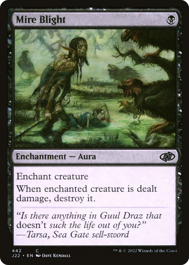 Mire Blight — Jumpstart 2022 — Magic: The Gathering