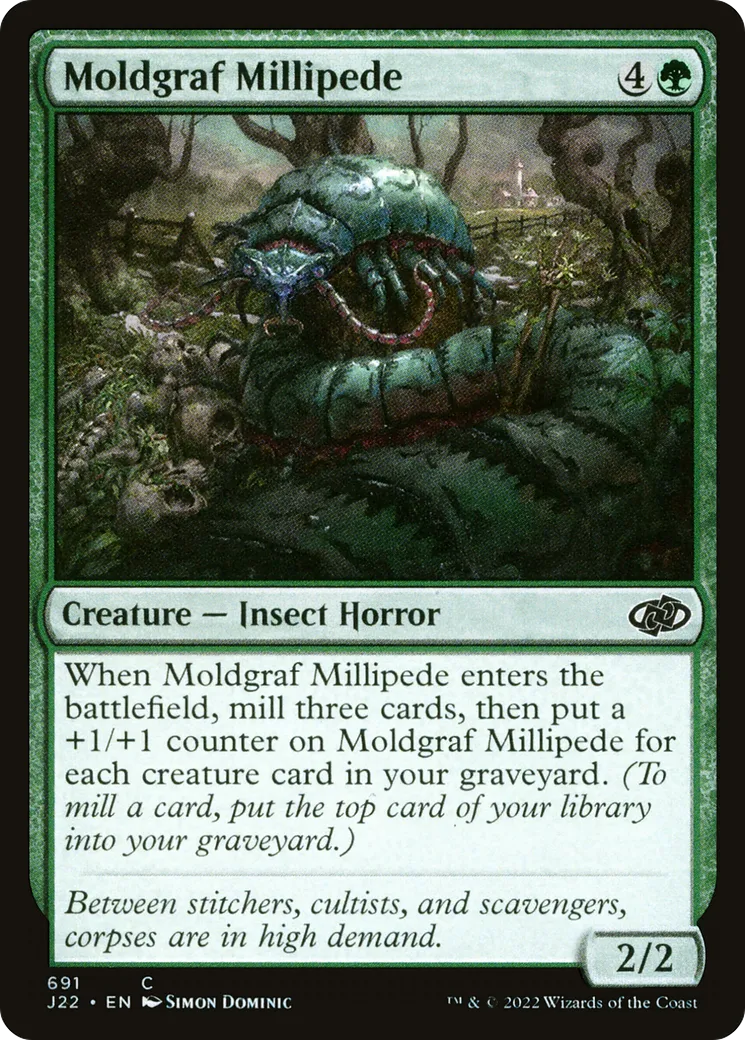 Diplopode du moldgraf — Jumpstart 2022 — Magic: The Gathering