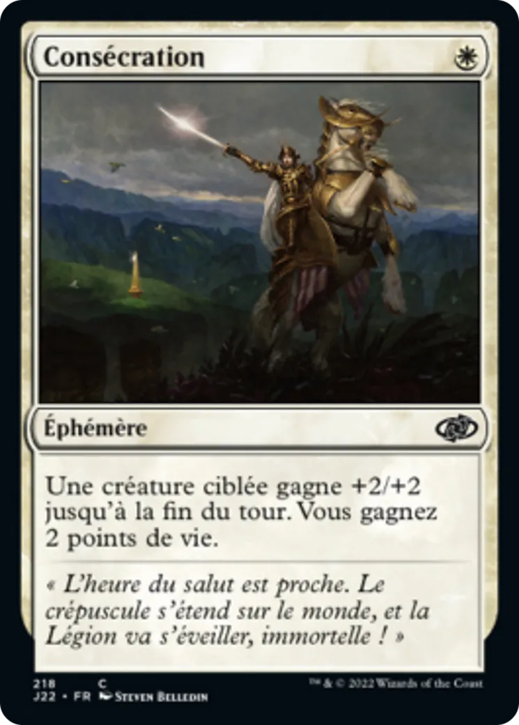 Consécration — Jumpstart 2022 — Magic: The Gathering