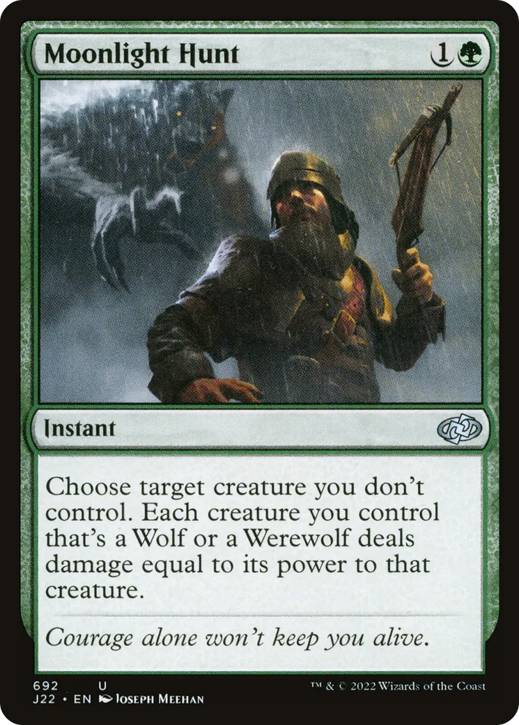 Moonlight Hunt — Jumpstart 2022 — Magic: The Gathering