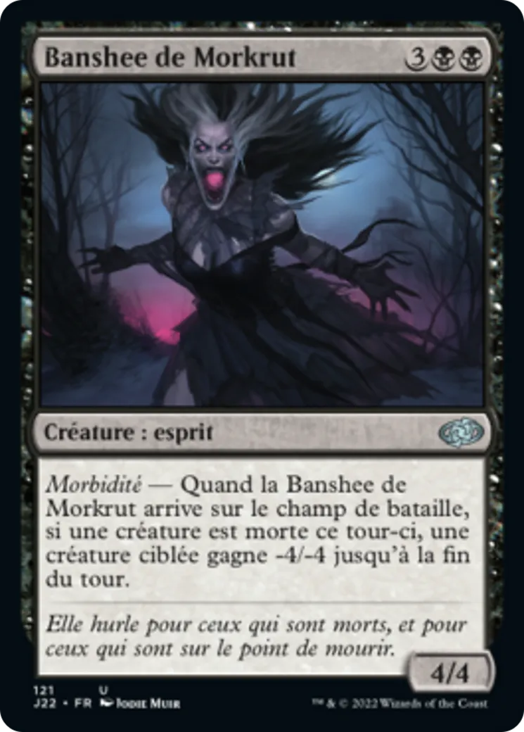 Banshee de Morkrut — Jumpstart 2022 — Magic: The Gathering