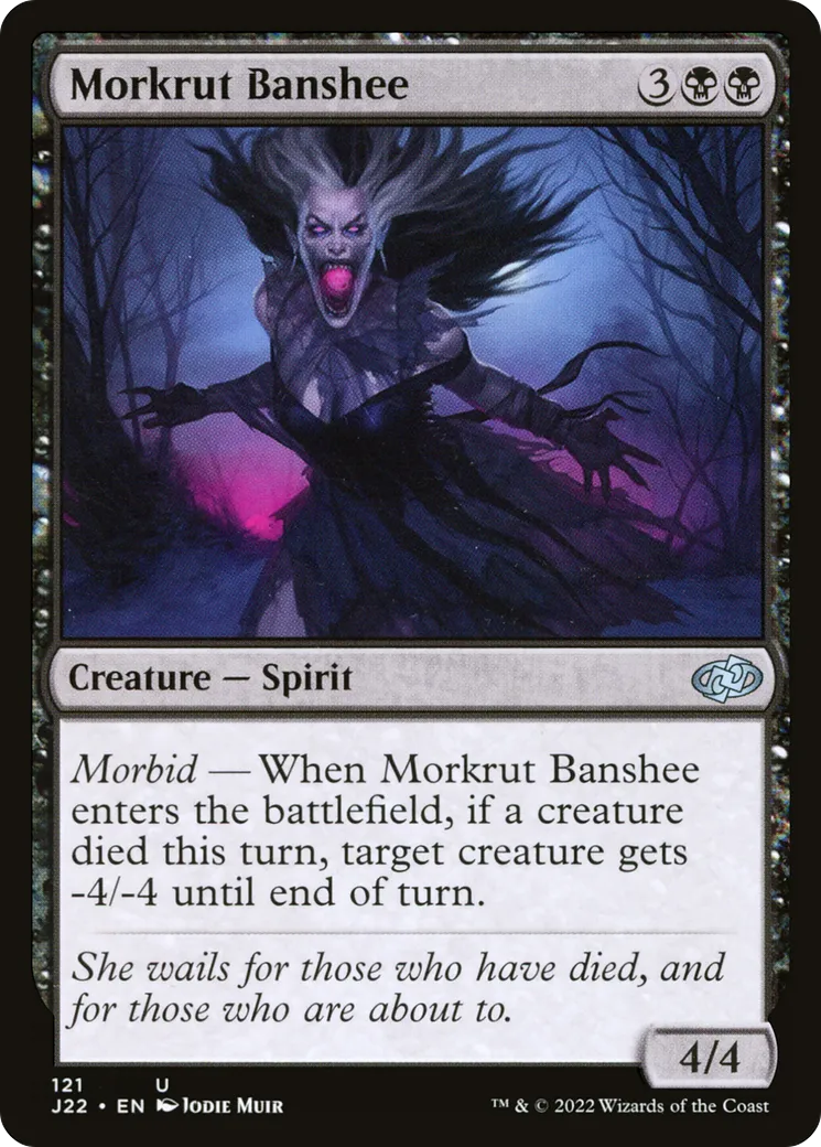 Banshee de Morkrut — Jumpstart 2022 — Magic: The Gathering