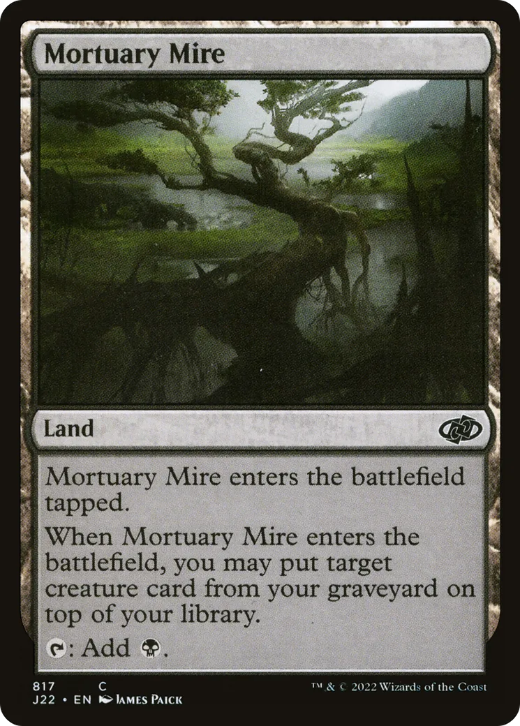 Mortuary Mire — Jumpstart 2022 — Magic: The Gathering