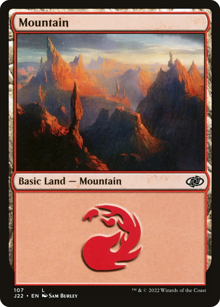 Mountain — Jumpstart 2022 — Magic: The Gathering