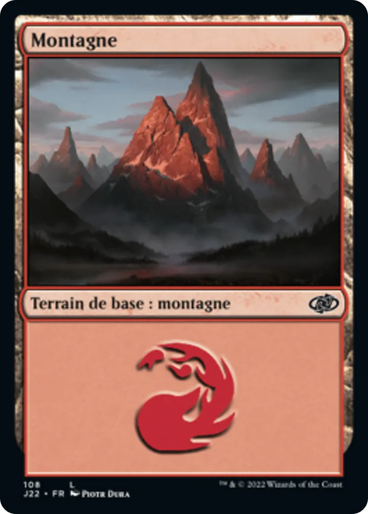 Montagne — Jumpstart 2022 — Magic: The Gathering