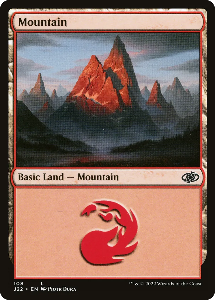 Mountain — Jumpstart 2022 — Magic: The Gathering