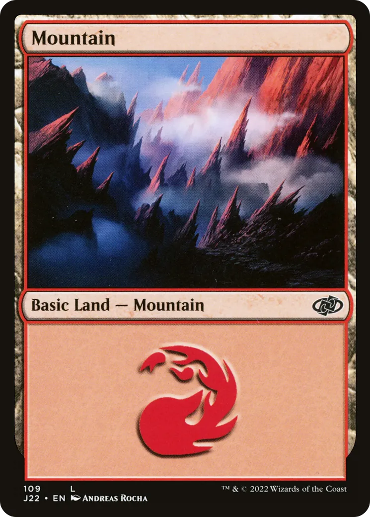 Mountain — Jumpstart 2022 — Magic: The Gathering