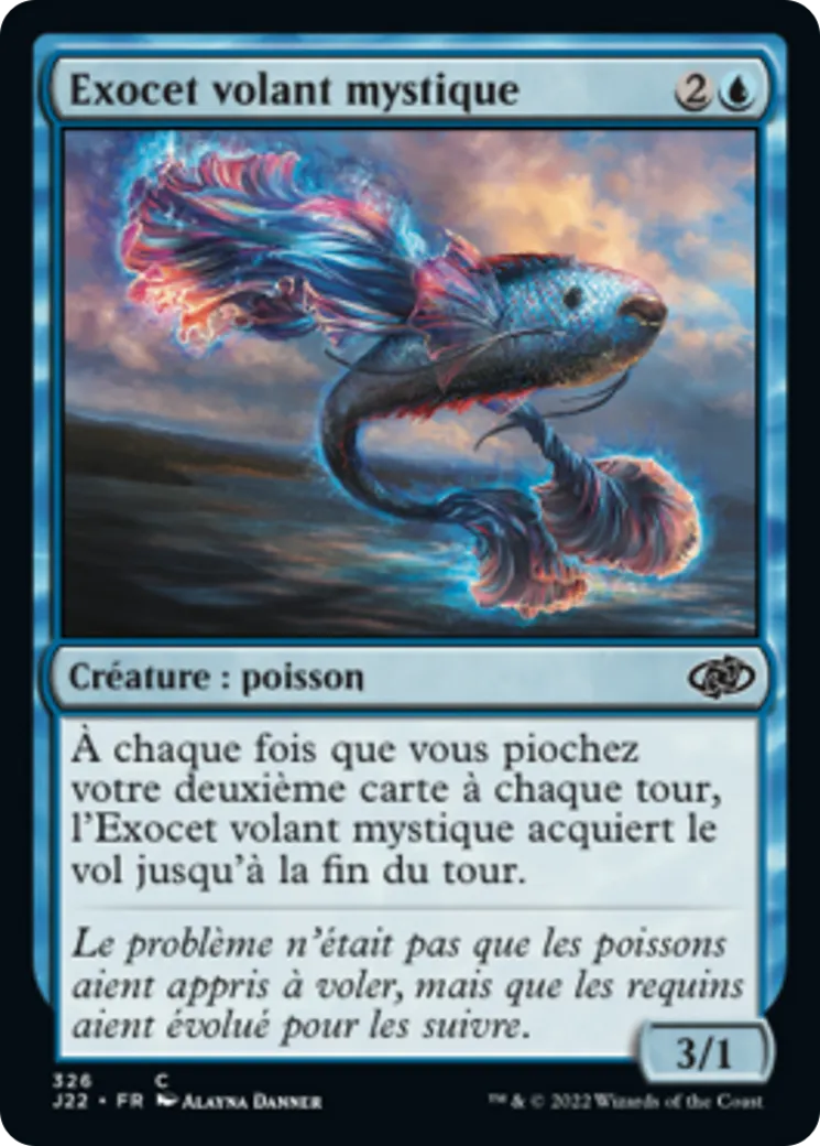 Exocet volant mystique — Jumpstart 2022 — Magic: The Gathering
