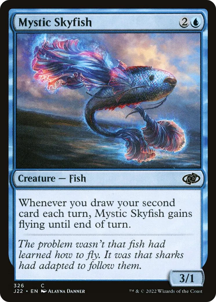 Mystic Skyfish — Jumpstart 2022 — Magic: The Gathering