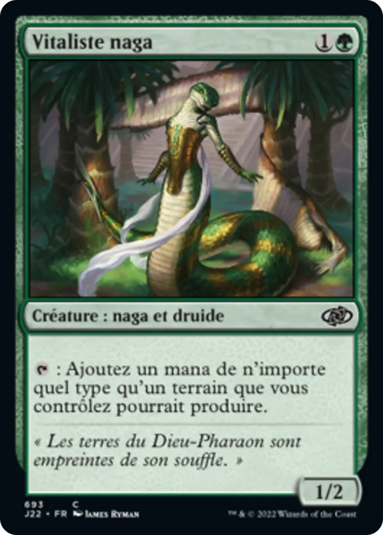 Vitaliste naga — Jumpstart 2022 — Magic: The Gathering